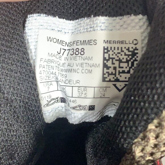 Merrell Women's Yokota 2 Mid Waterproof Hiking Boot size 7 Brindle - Picture 13 of 16